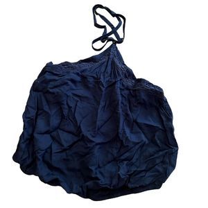 Hollister Navy Halter top XS